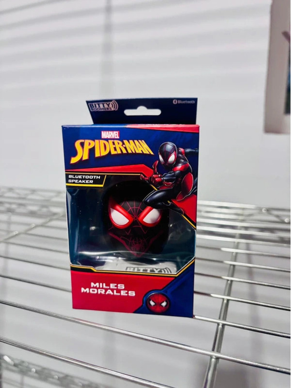 *NIB* Bitty Boomers Wireless Bluetooth Speaker Miles Morales